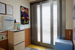 エレベーター前の通路