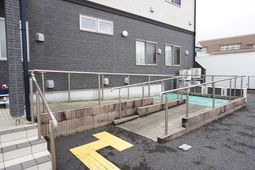 安全なバリアフリー通路