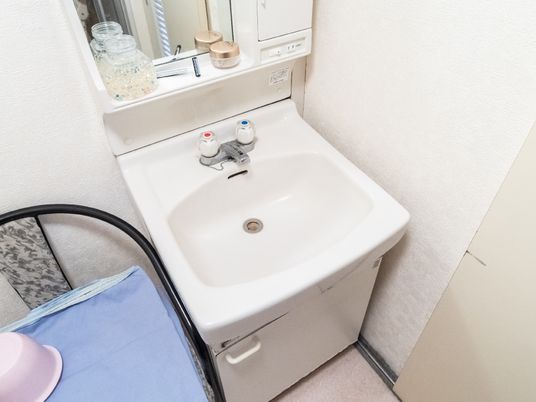 洗面台の細部