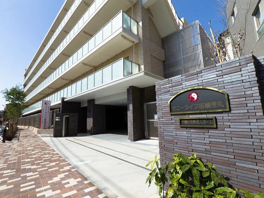 建物正面の外観です  