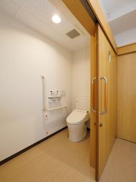 バリアフリーの洗面所