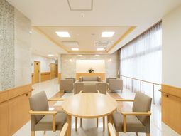 明るい共有スペース