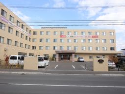 ゆったりしたエントランス外観