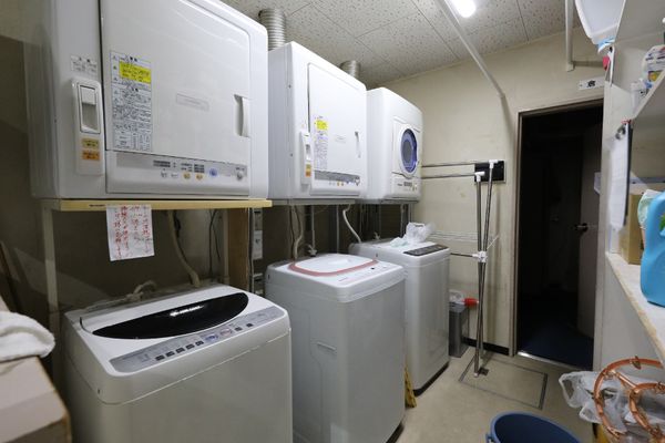 洗濯室の設備充実