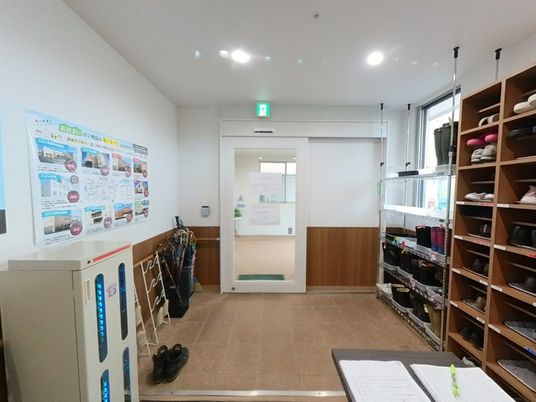 安心のエントランス風景