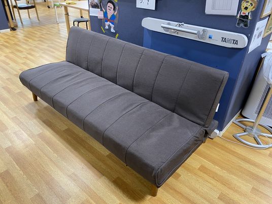 ゆったりとした快適なソファ