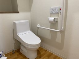 安全設計のトイレ