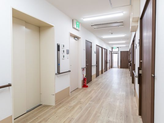 清潔な廊下