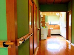 廊下と居室の一部