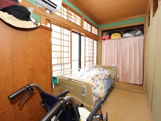 和室の居室一角