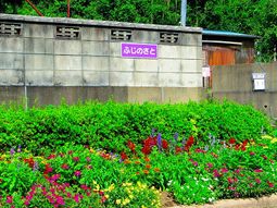 緑溢れる施設外観