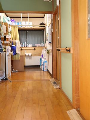 廊下の日常風景