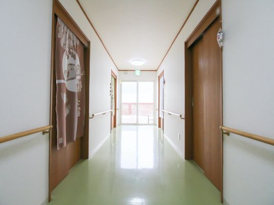 清潔な廊下の様子