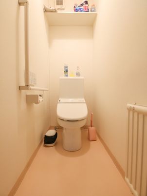 バリアフリーなトイレ設備