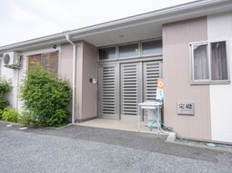 明るく清潔なエントランス