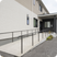 スロープ付き建物入口