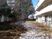 建物横の庭  