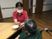 優しい介助の様子