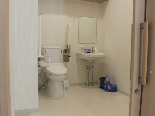 清潔なトイレの一室