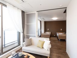 快適な居室の一角