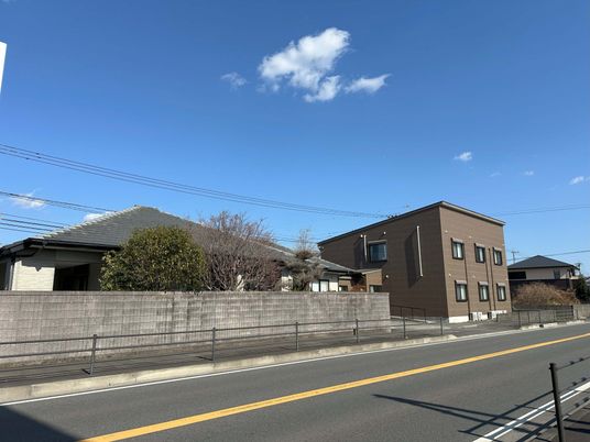 穏やかな住宅の外観