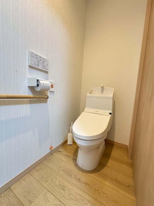 安全で使いやすいトイレ