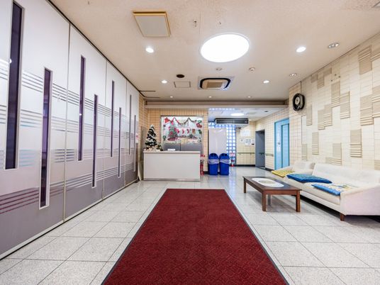 広々としたエントランス