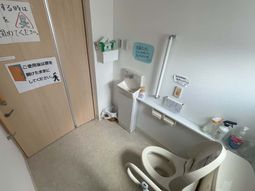 清潔なトイレ設備