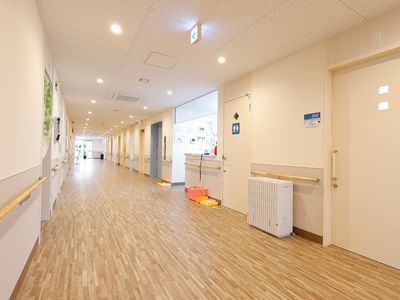清潔な廊下の様子