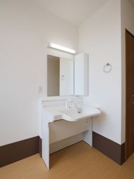 洗面台と鏡の部屋