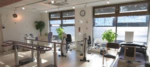 自然光のトレーニング室
