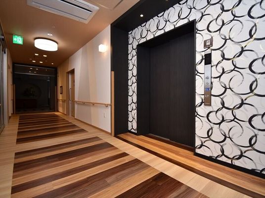 モダンなデザイン廊下