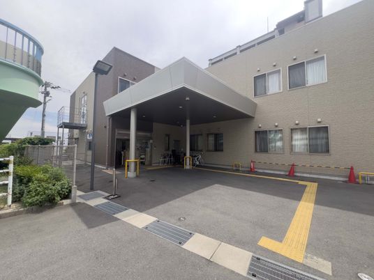 ゆとりあるエントランス風景