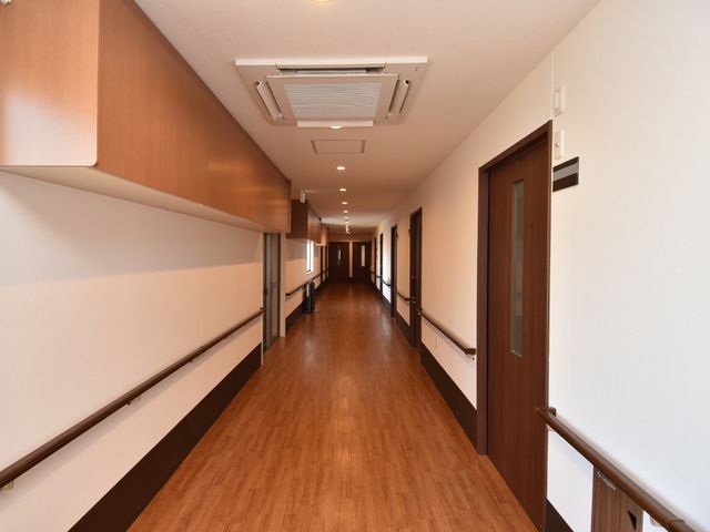 清潔感のある廊下