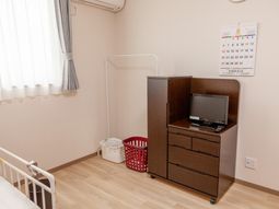 清潔な居室の一角