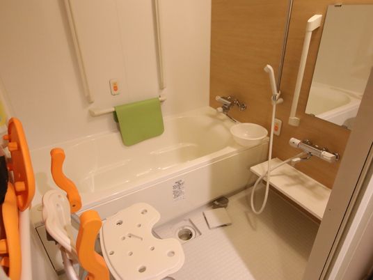 介護用の清潔な浴室