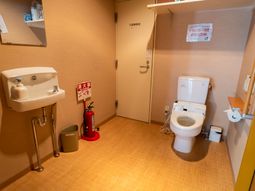 清潔なトイレスペース