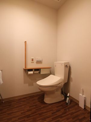 清潔なトイレスペース