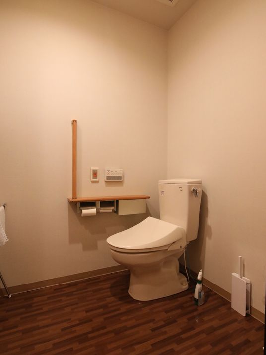 清潔なトイレスペース