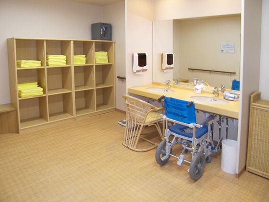 利便性を考えた清潔な洗面台