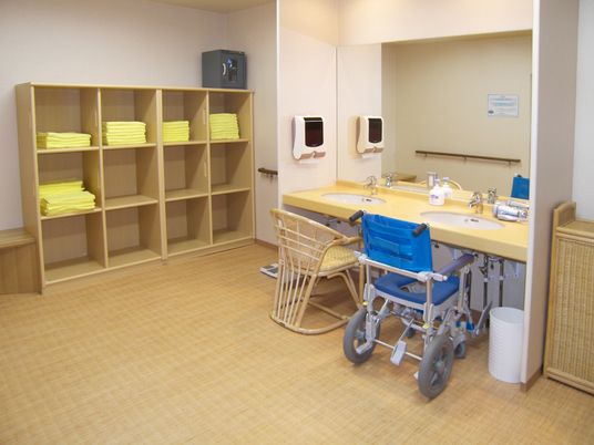 利便性を考えた清潔な洗面台