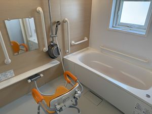 使いやすい浴室