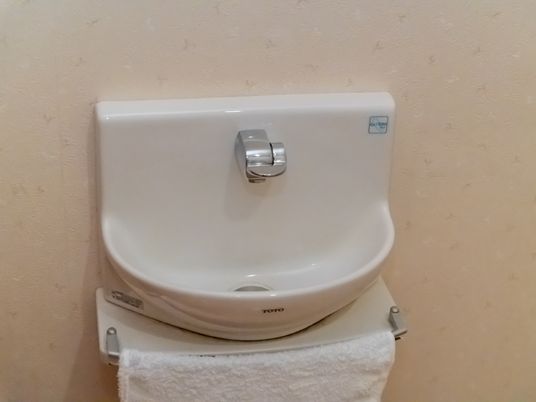 清潔な洗面台