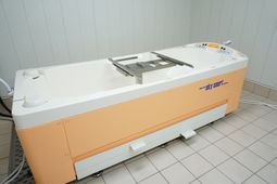 快適な入浴設備の一部