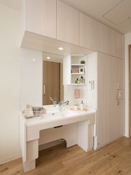 洗面台の清潔な空間