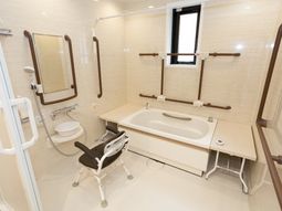 安全な浴室設備