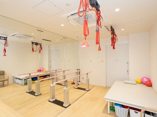 リハビリ設備のある部屋