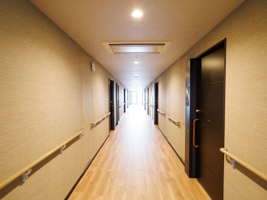 清潔な廊下
