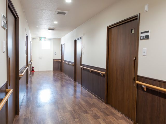 清潔な通路の風景