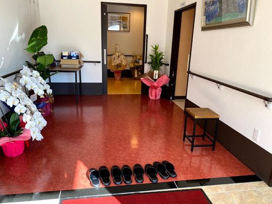 快適なエントランス